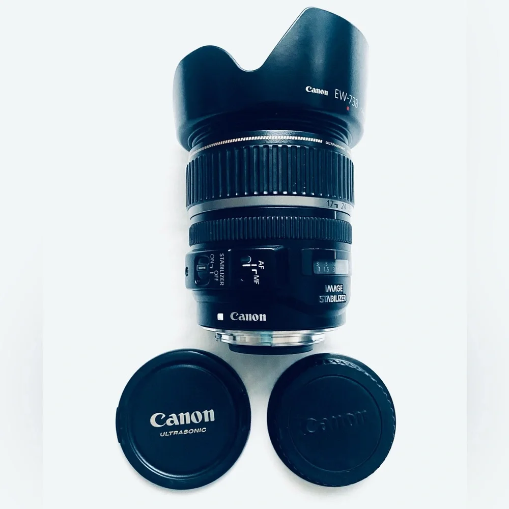 Canon EF-S 17-85mm F/4-5.6 IS USM Zoom Lens Near Mint Tested Working Conditions